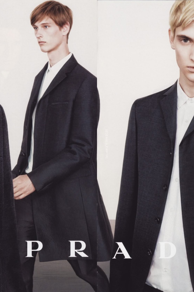 Мужская мода от Prada