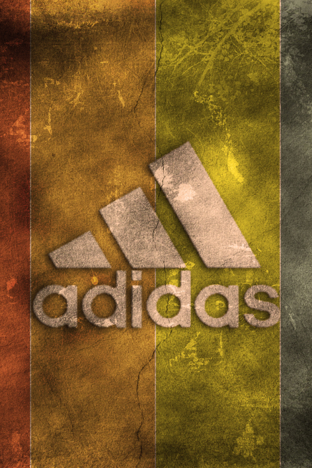 Разноцветный логотип Адидас