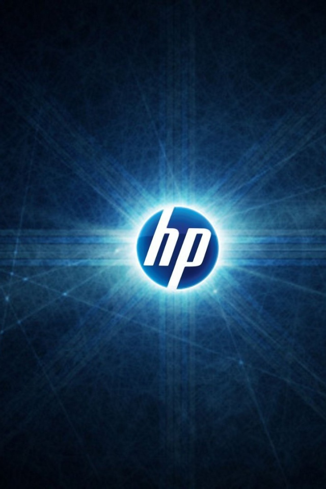 Сияющий лого HP