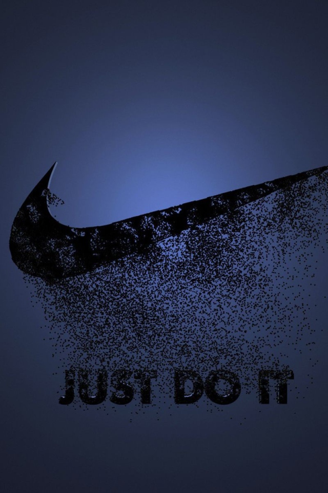 Распыление логотипа Найк