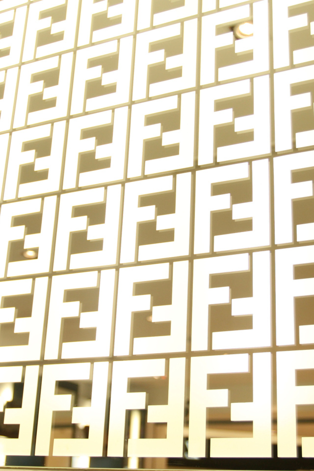 Текстура из логотипа Fendi