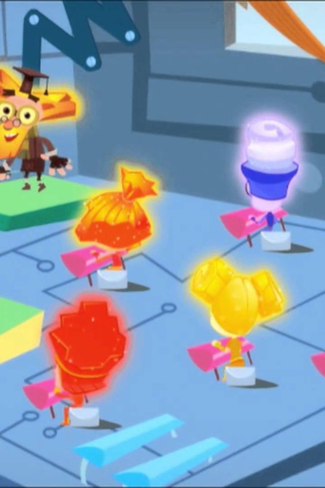 Все герои мультфильма Фиксики