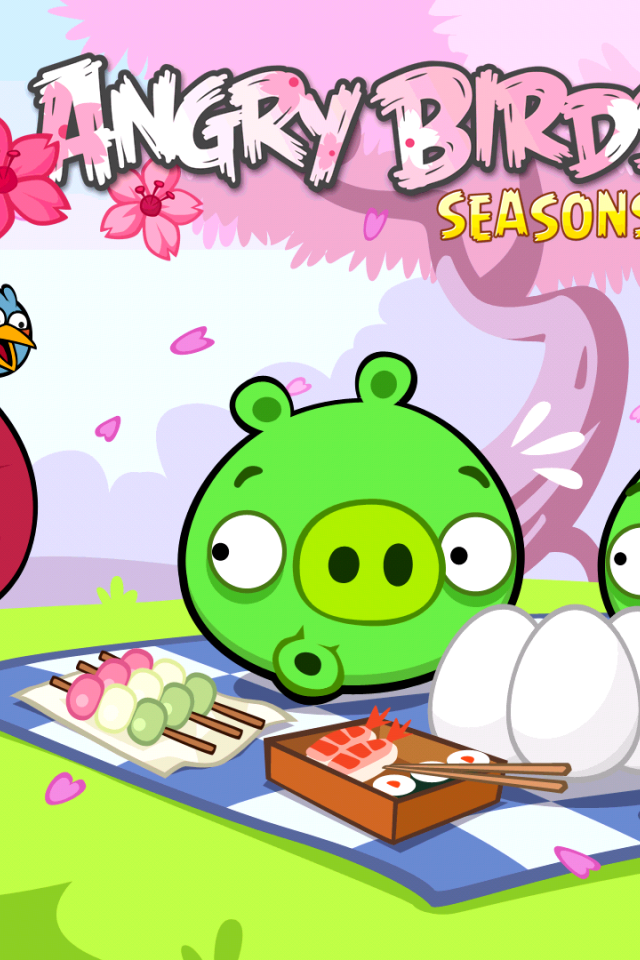 Энгри бирдс на пикнике
