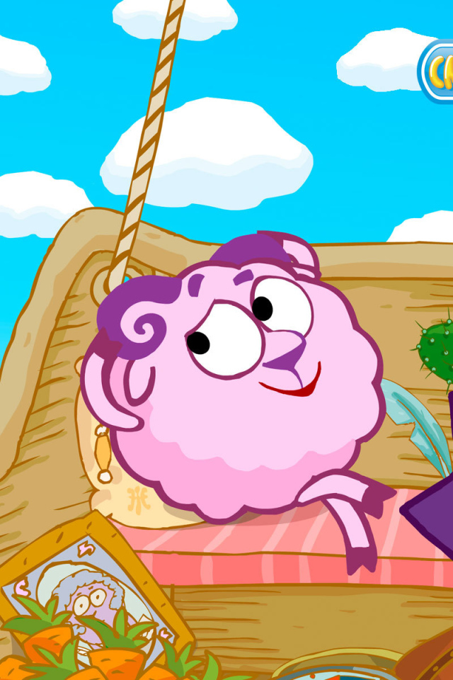 Бараш замечтался в мультфильме Смешарики