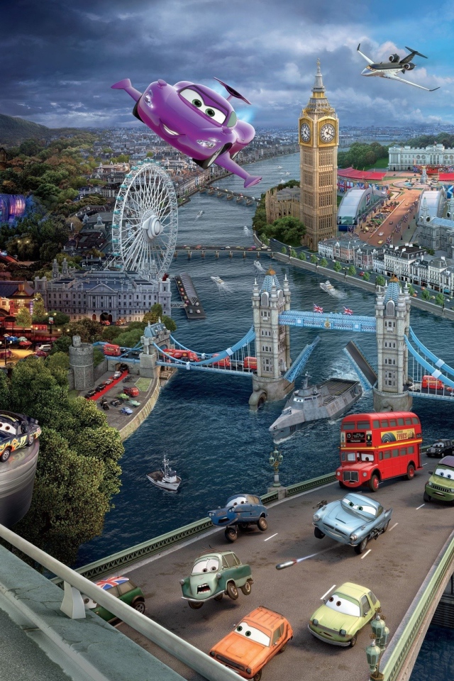 Мультфильм Автомобили 2