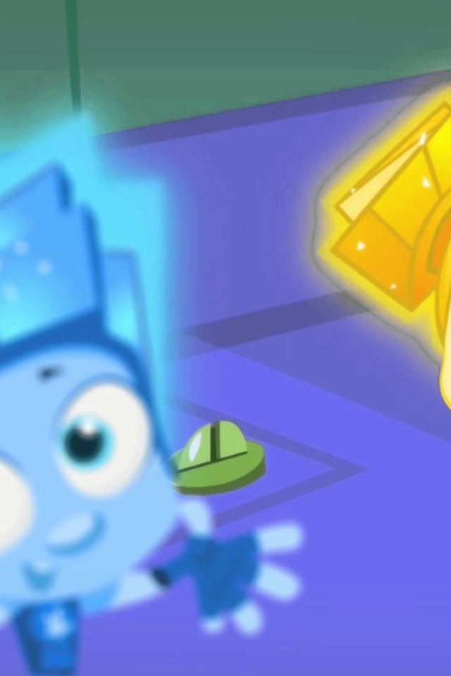 Растерянные герои мультфильма Фиксики