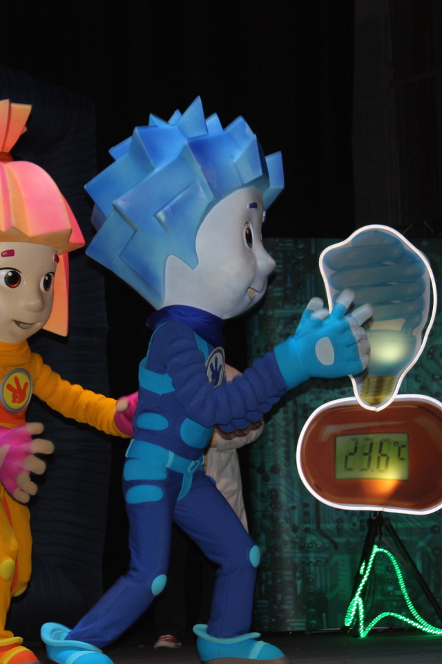 Фиксики измеряют температуру