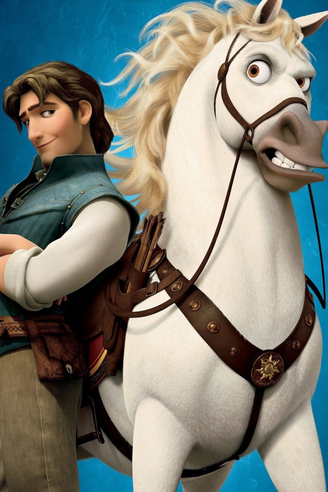 Флинн с конем