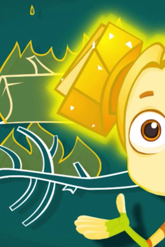 Девочка с большими глазами из мультфильма Фиксики