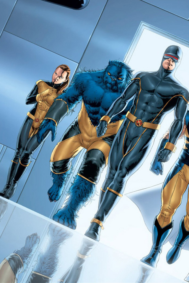 Герои из комиксов Марвела