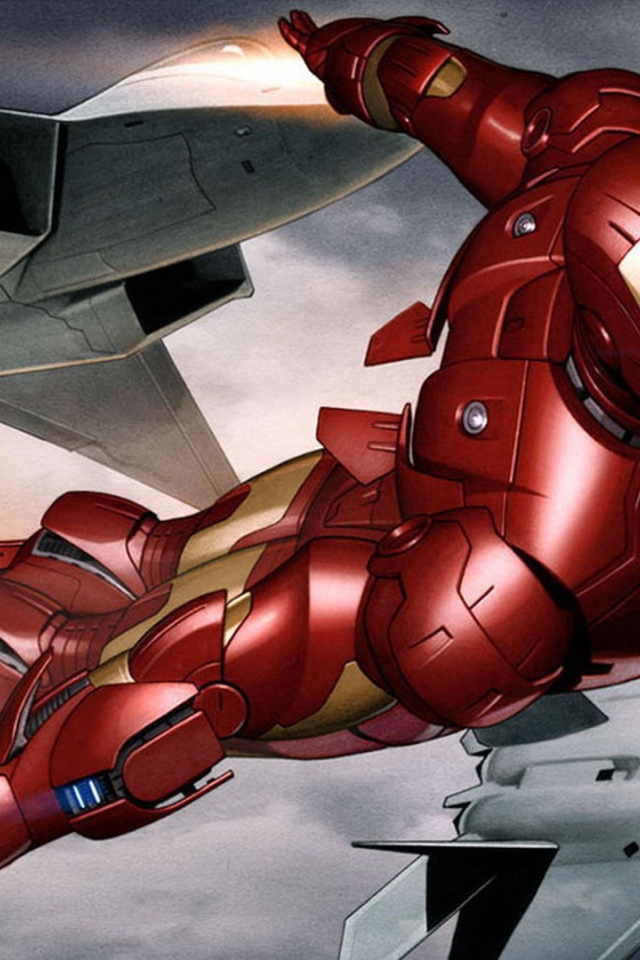 Железный человек в небе