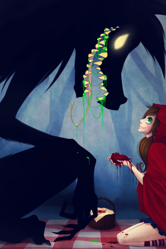 Красная шапочка и волк