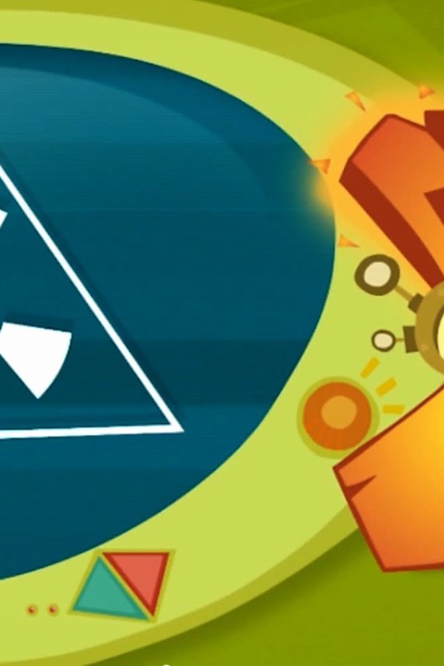 Знак радиации из мультфильма Фиксики