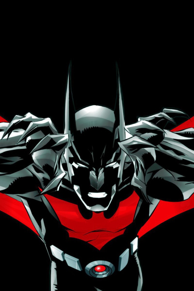 Бэтмен на черном фоне