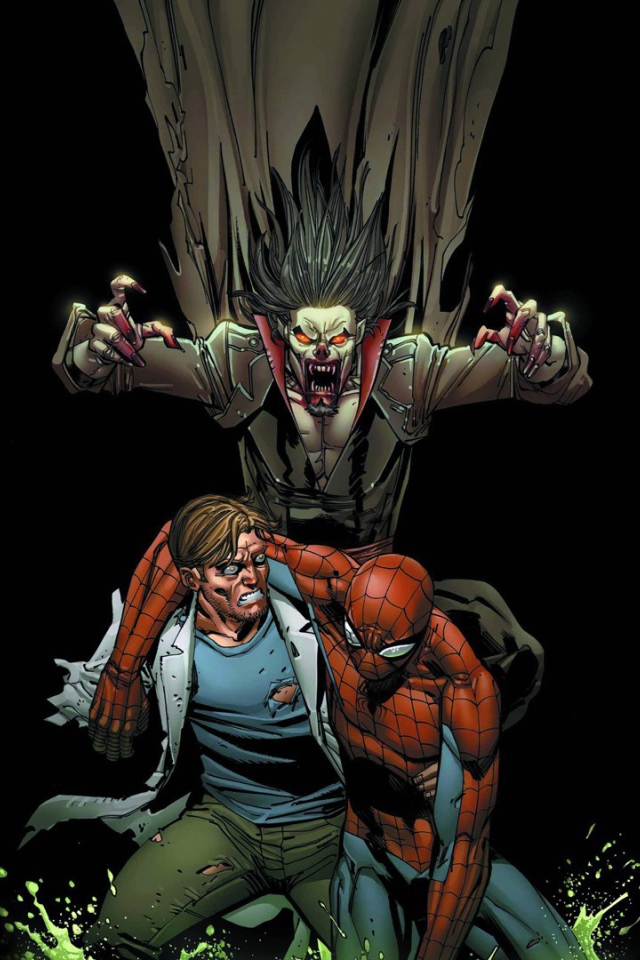 Раненый человек паук