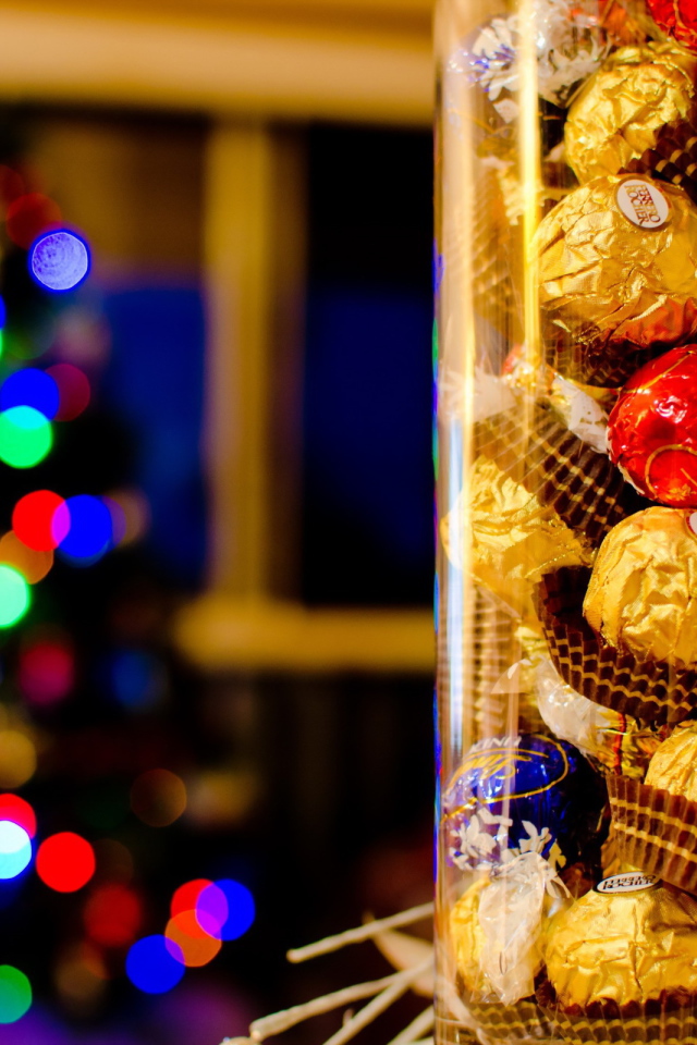 Коробка с конфетами