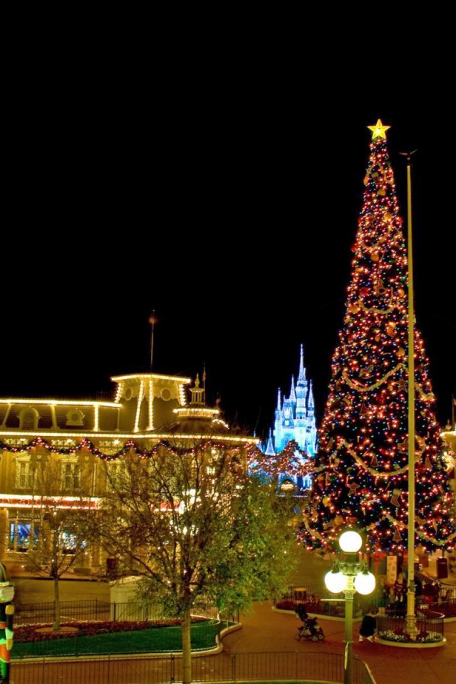 Рождество в Диснейленде