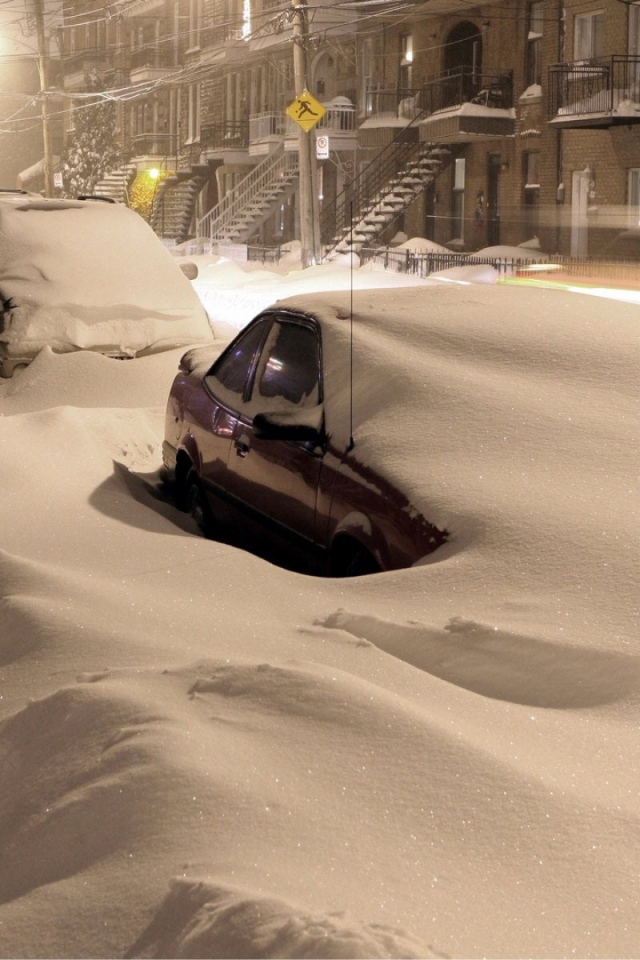 Рождественская ночь в городе