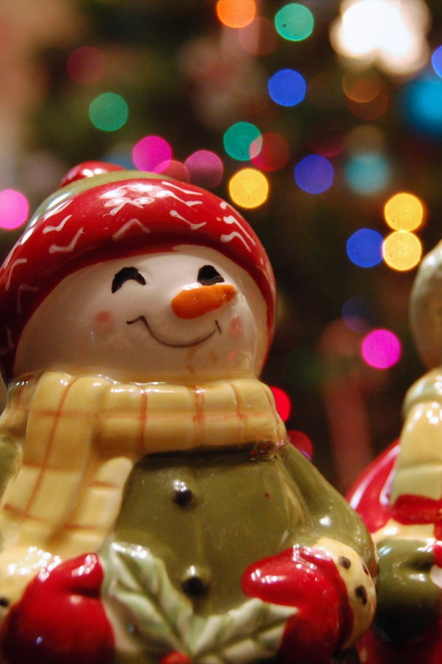 Керамические снеговики