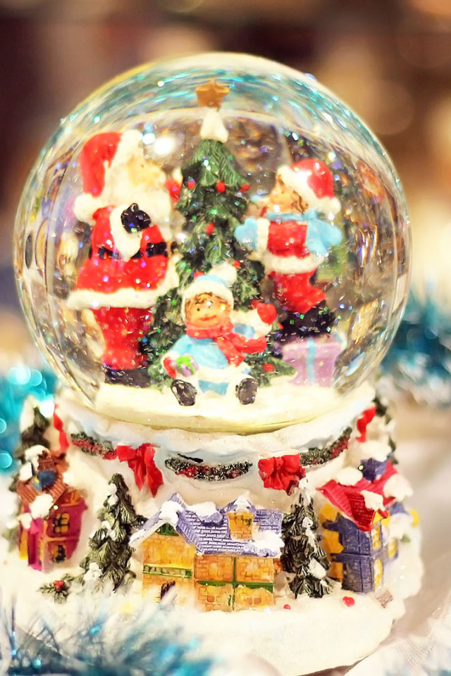 Новогодний волшебный шар