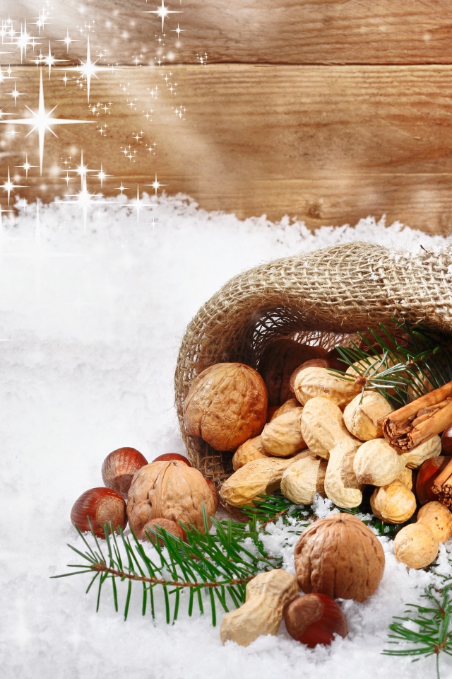 Угощение на Новый год