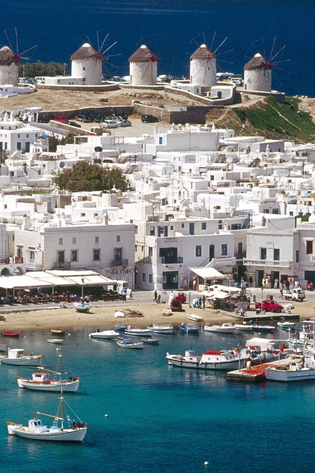 Курортный город в Греции