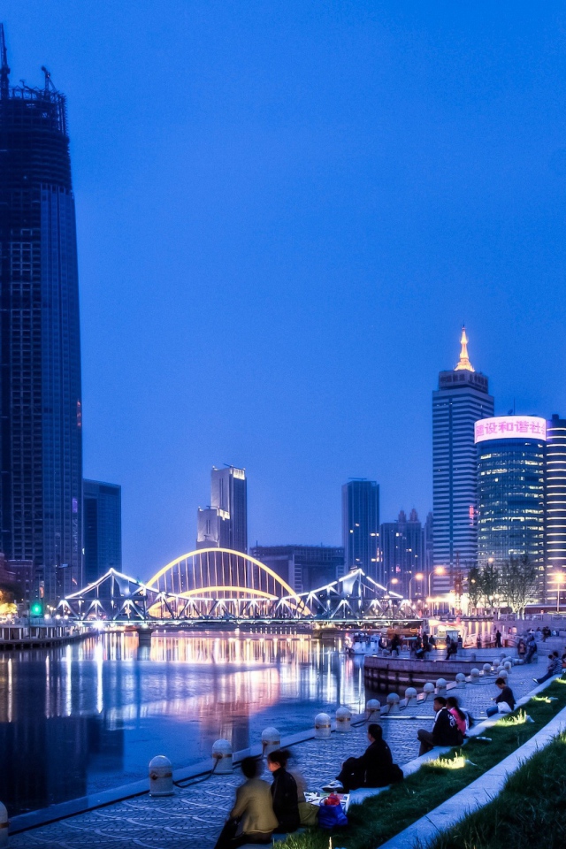 Китайский город на реке