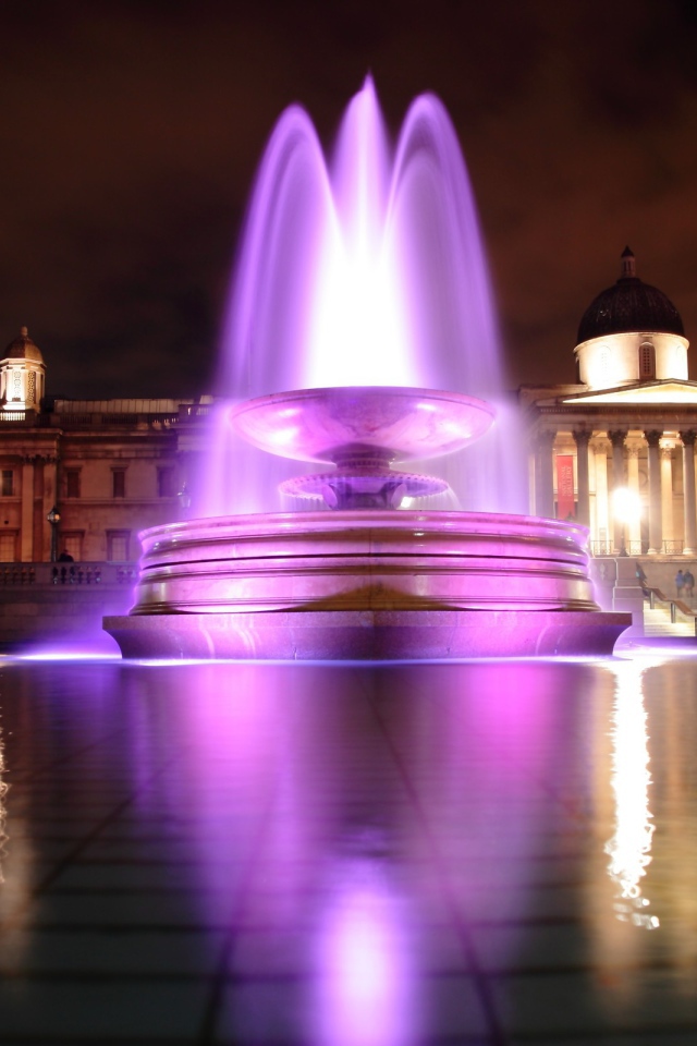 Цветной фонтан