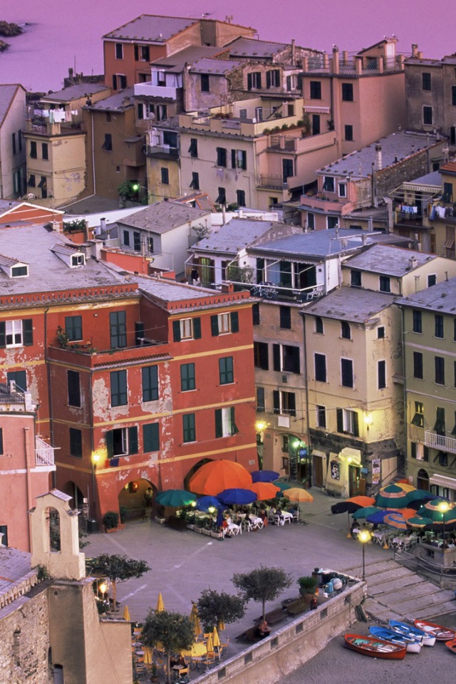 Итальянский город у моря