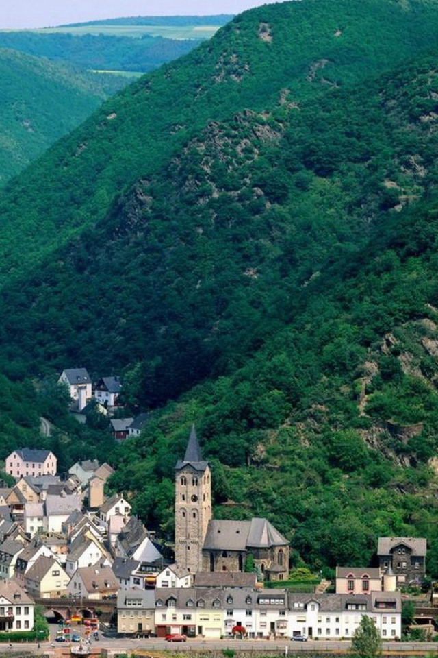 Архитектура города в горах