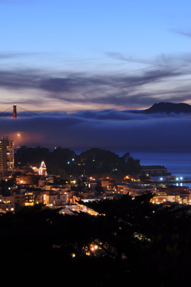 Мост в тумане