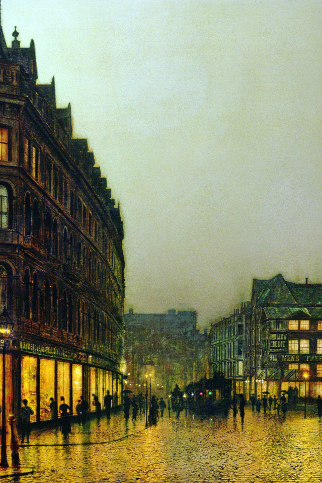 Город после дождя