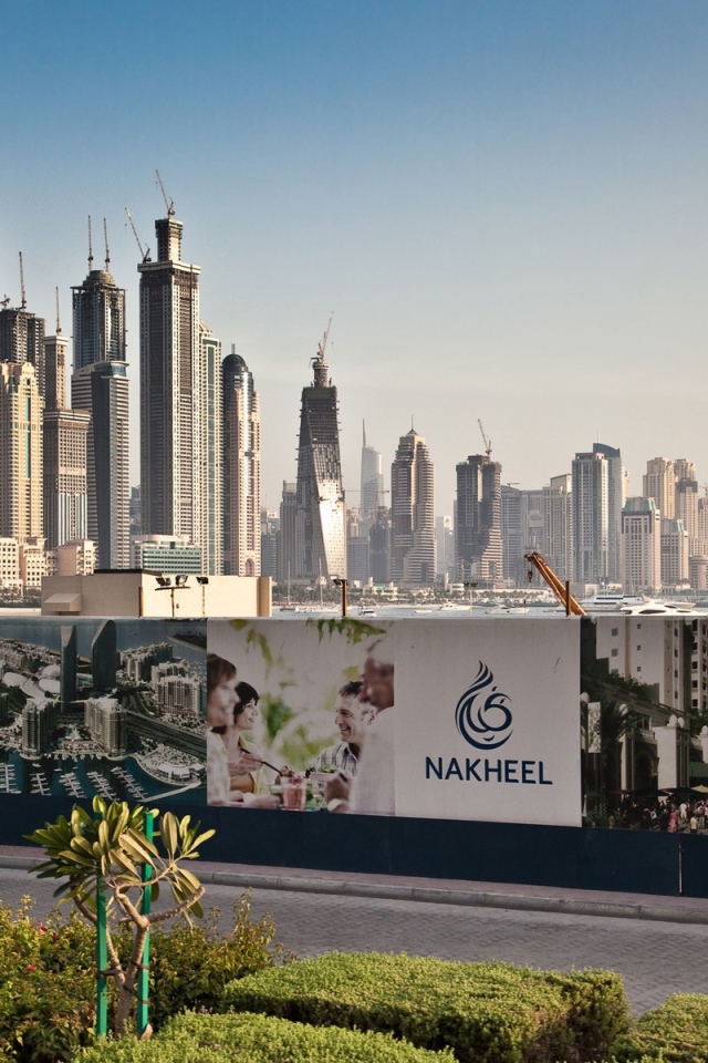 Строительство небоскребов в Дубае