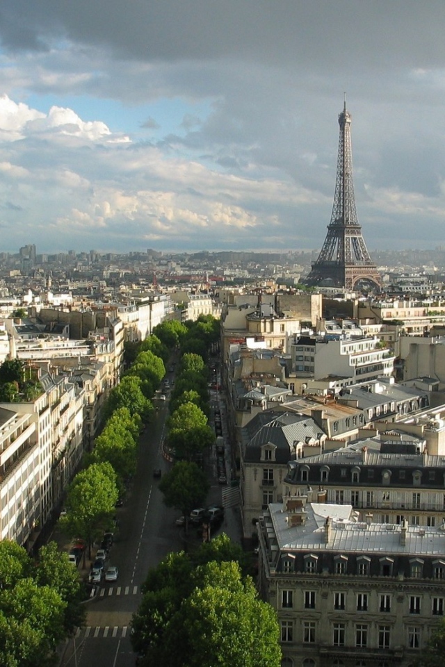 Улицы Парижа Франция