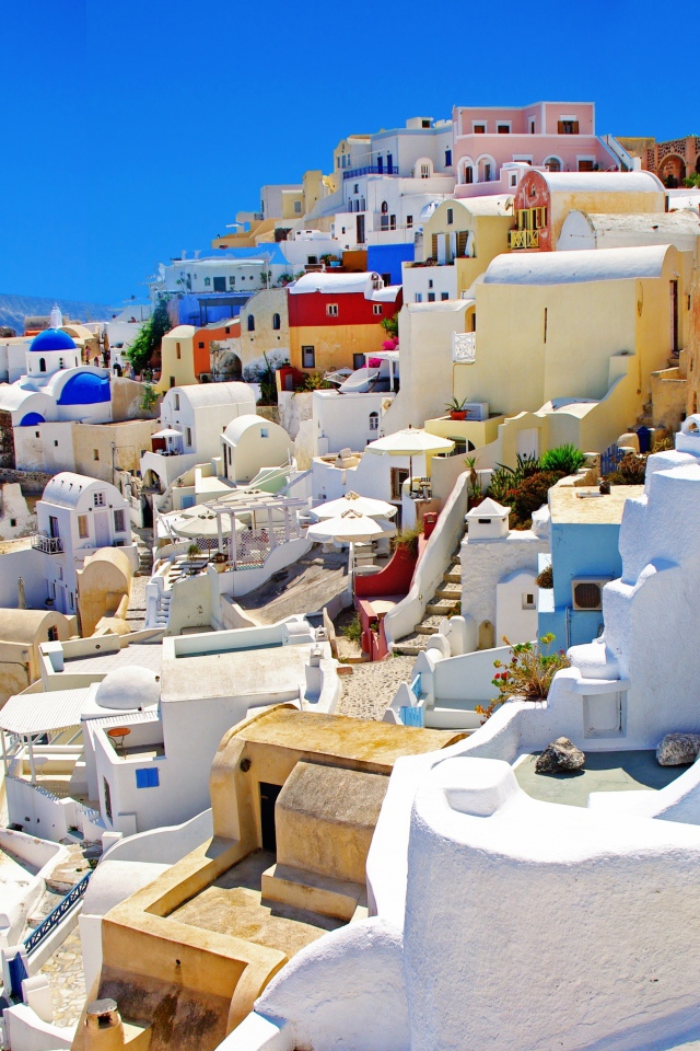 Курортный город в Греции