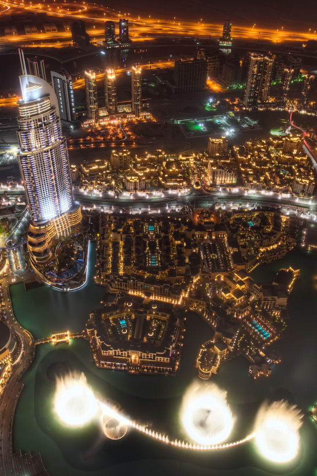 Небоскребы в городе Дубаи