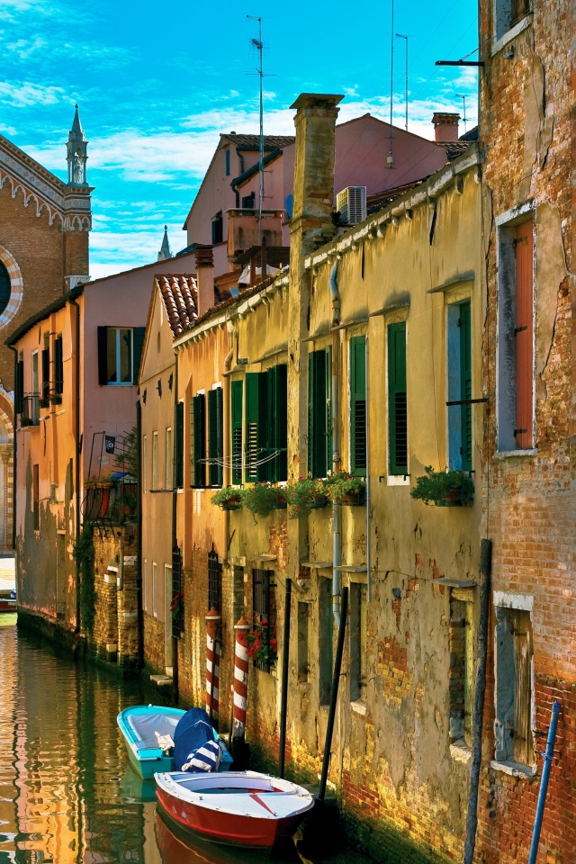 Старая улица Венеции