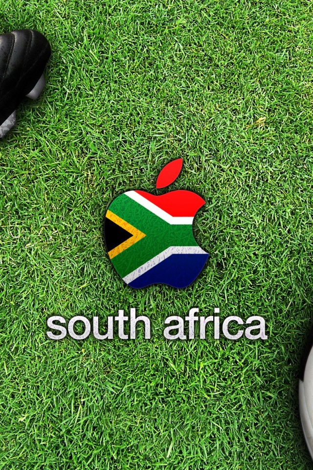 Apple в стиле футбола