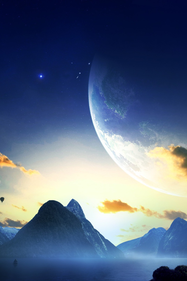 Полет воздушного шара