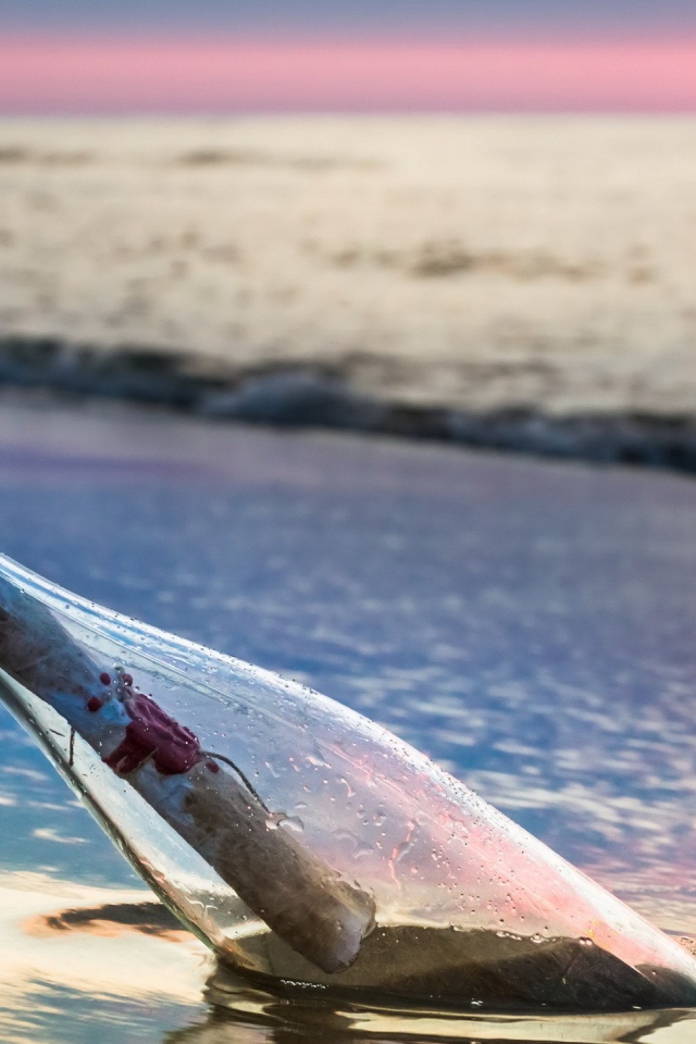 Бутылка с письмом