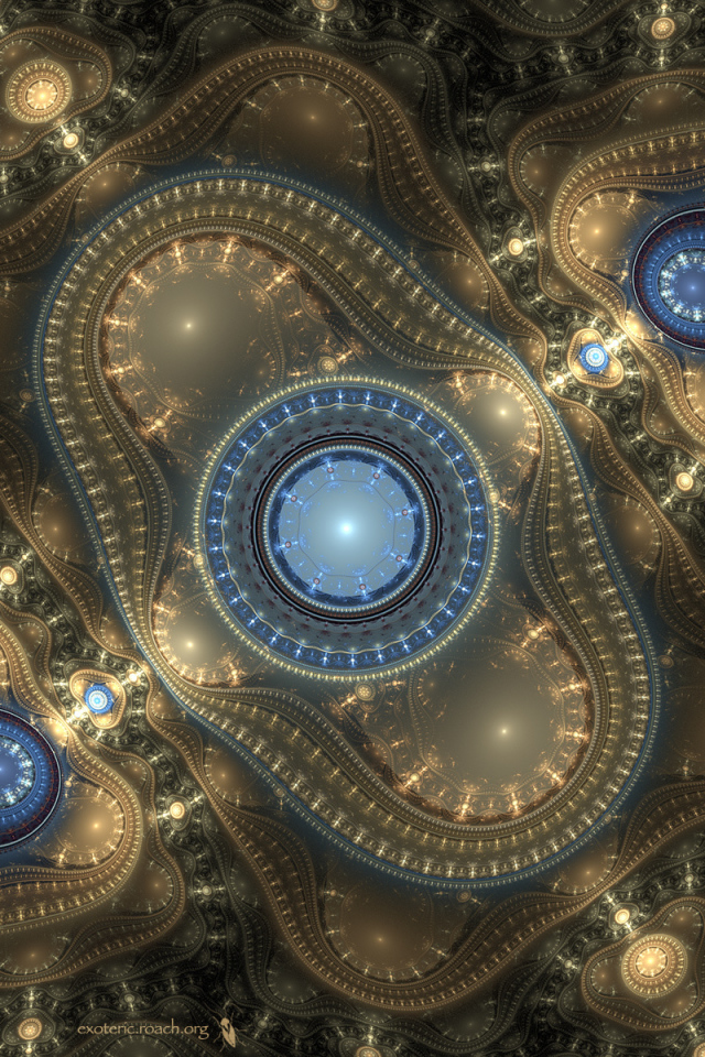 Яркие узоры стимпанк