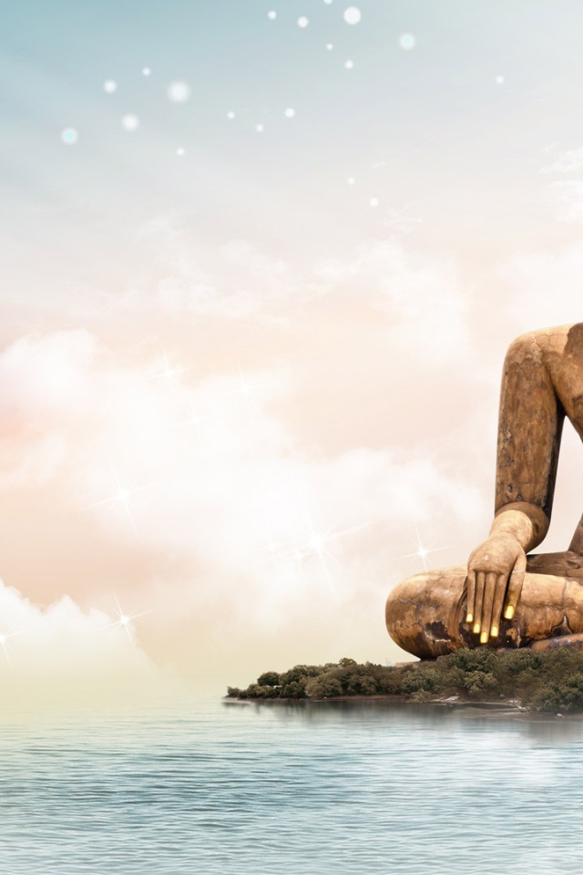 Будда на острове