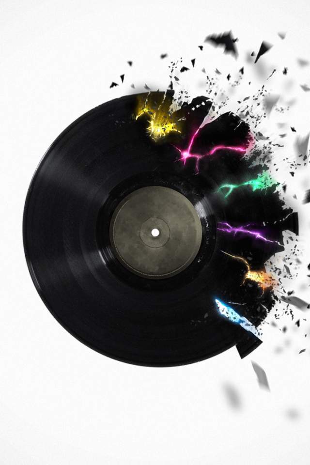 Горящая пластинка