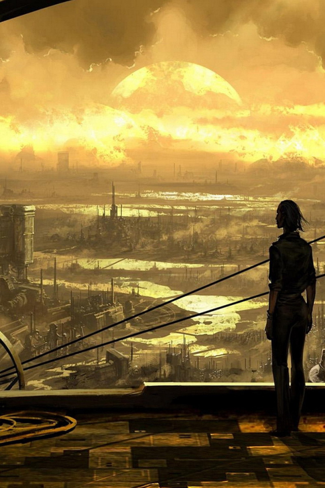 Город будущего стимпанк