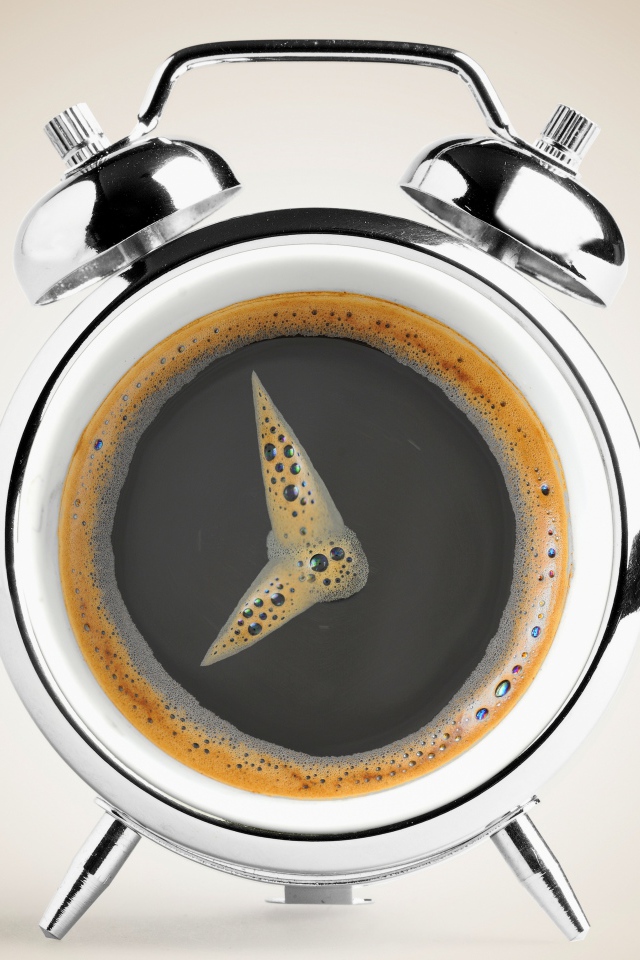 Кофе утром как будильник