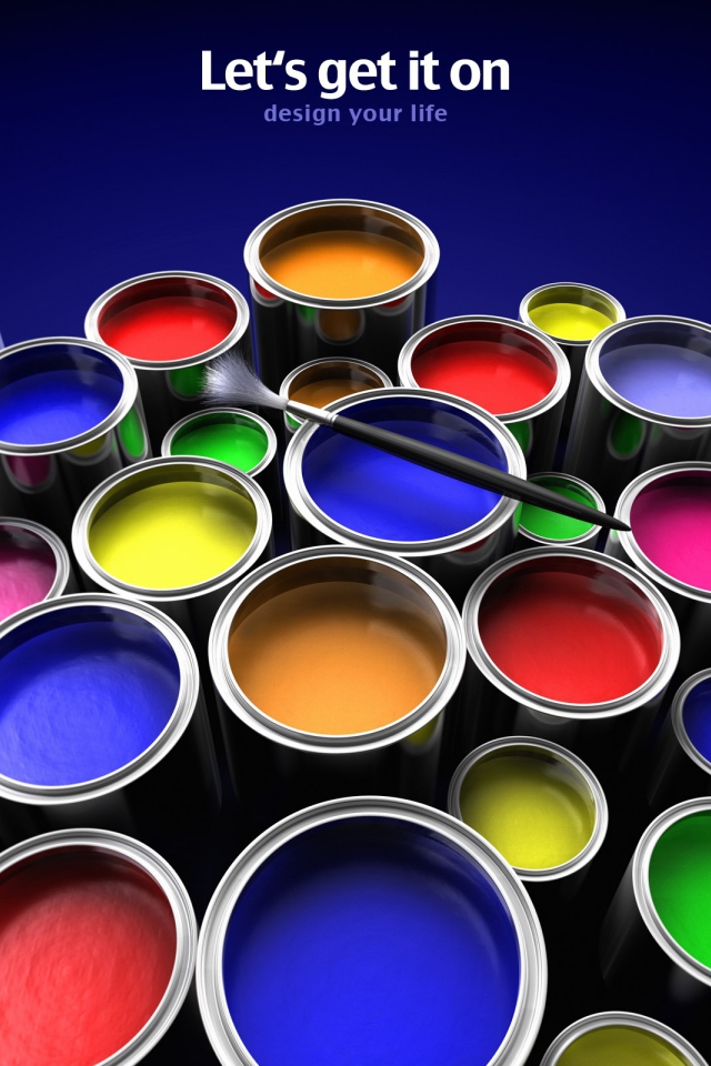 Цветные краски