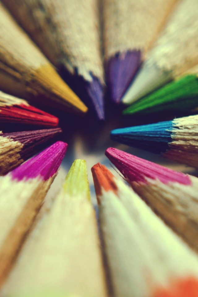 Разноцветные карандаши