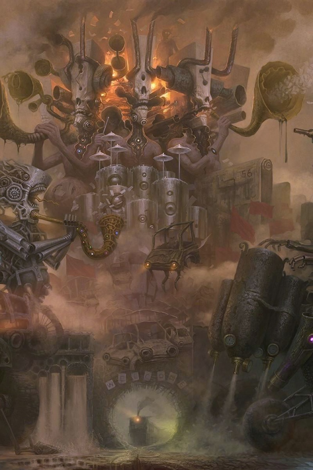 Фантастические конструкции стимпанк