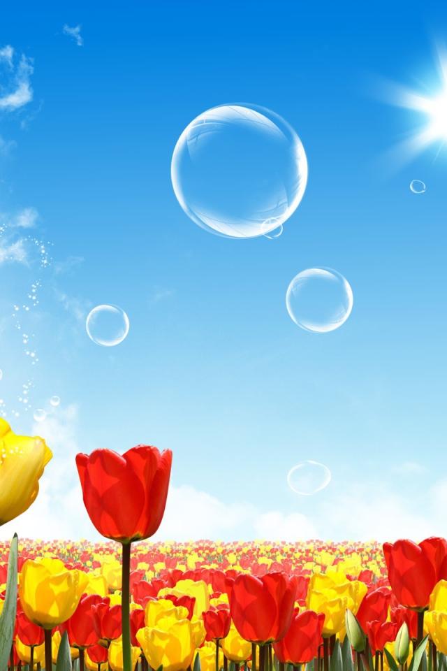 Фантастический цветочный мир