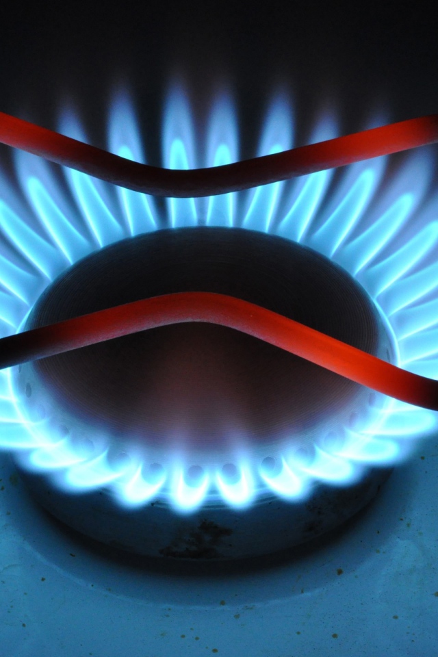 Огонь газовой горелки